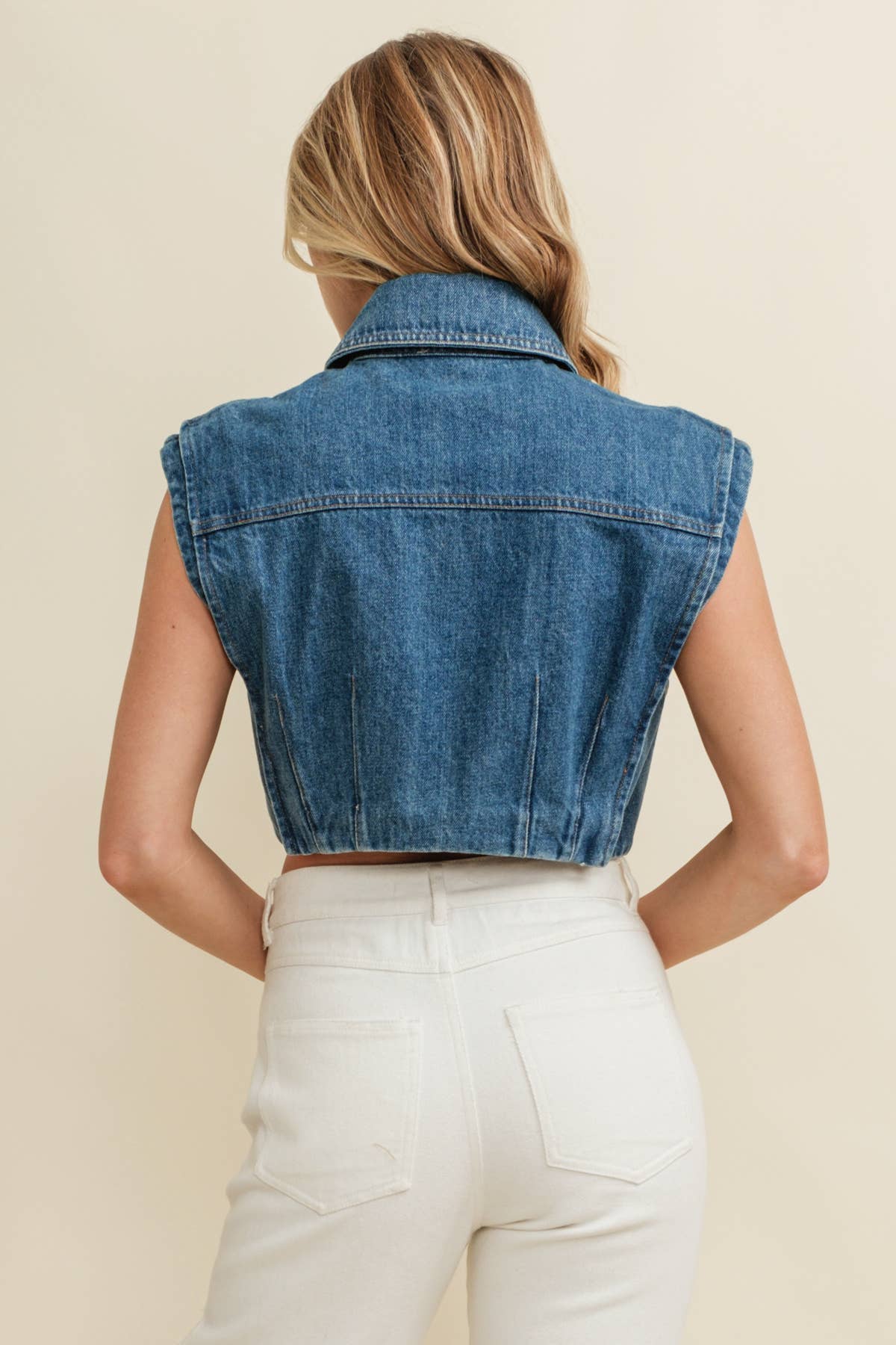 Canyon Cutoff Button Up Vest