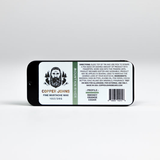 Mountain River Strong Hold Mustache Wax