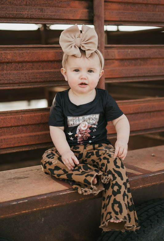 Leavin' in Leopard Baby Flare