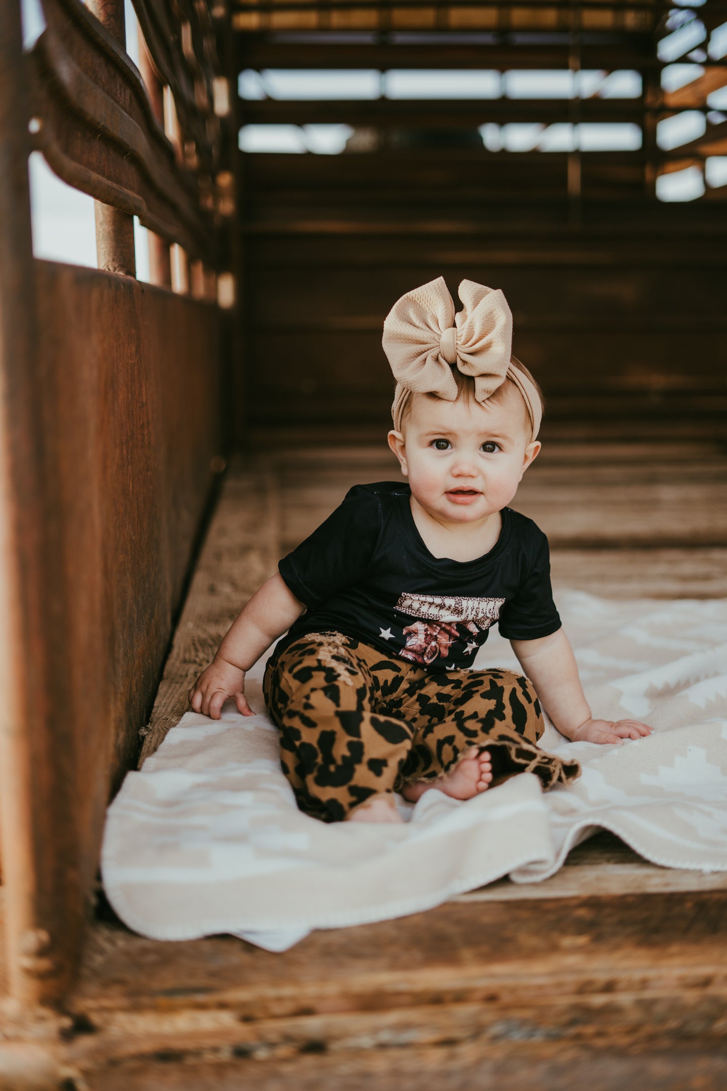 Leavin' in Leopard Baby Flare