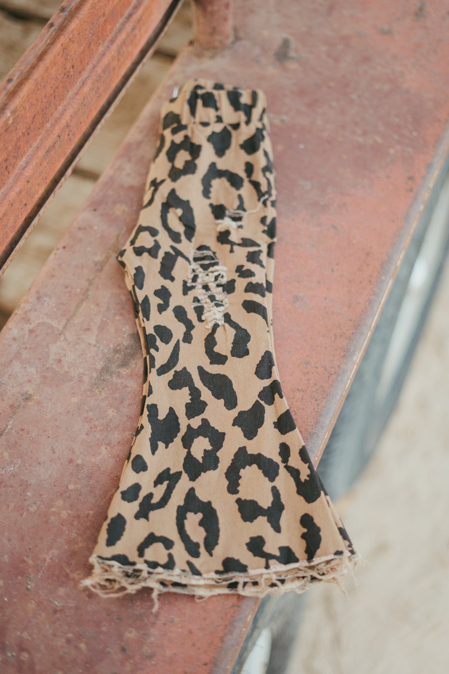 Leavin' in Leopard Baby Flare