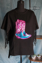 Load image into Gallery viewer, Bootitude Fringe Tee
