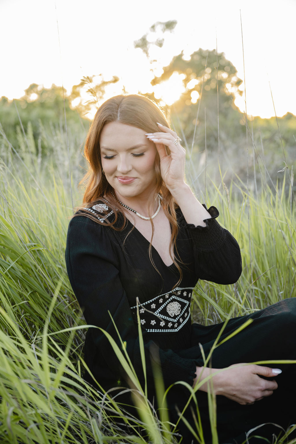 Laura Embroidered Maxi Dress