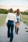 Lari Dark Denim Flare Jean