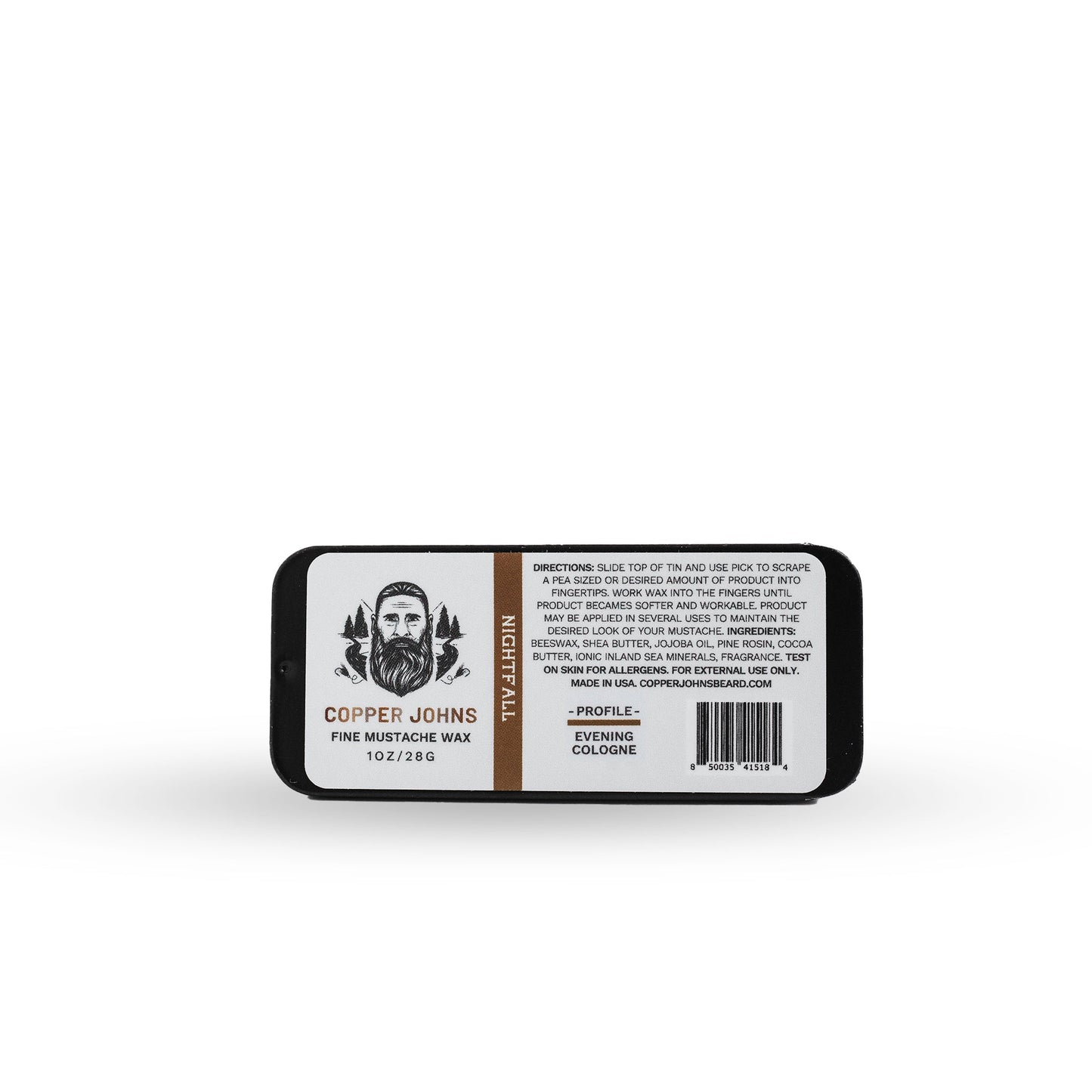 Nightfall Strong Hold Mustache Wax