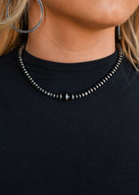 Load image into Gallery viewer, Silver Beaded Necklace
