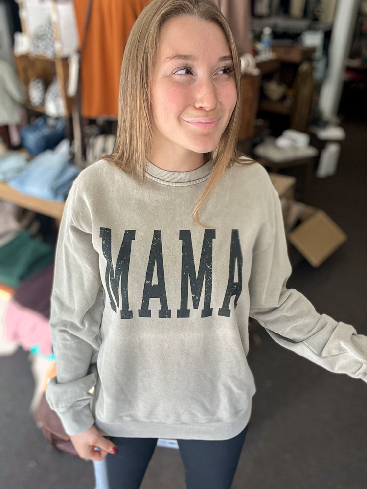 Mama Crew Neck