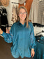 Check Teal Top