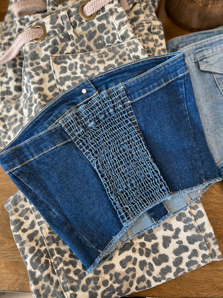 Dark Desert Drive Denim Top