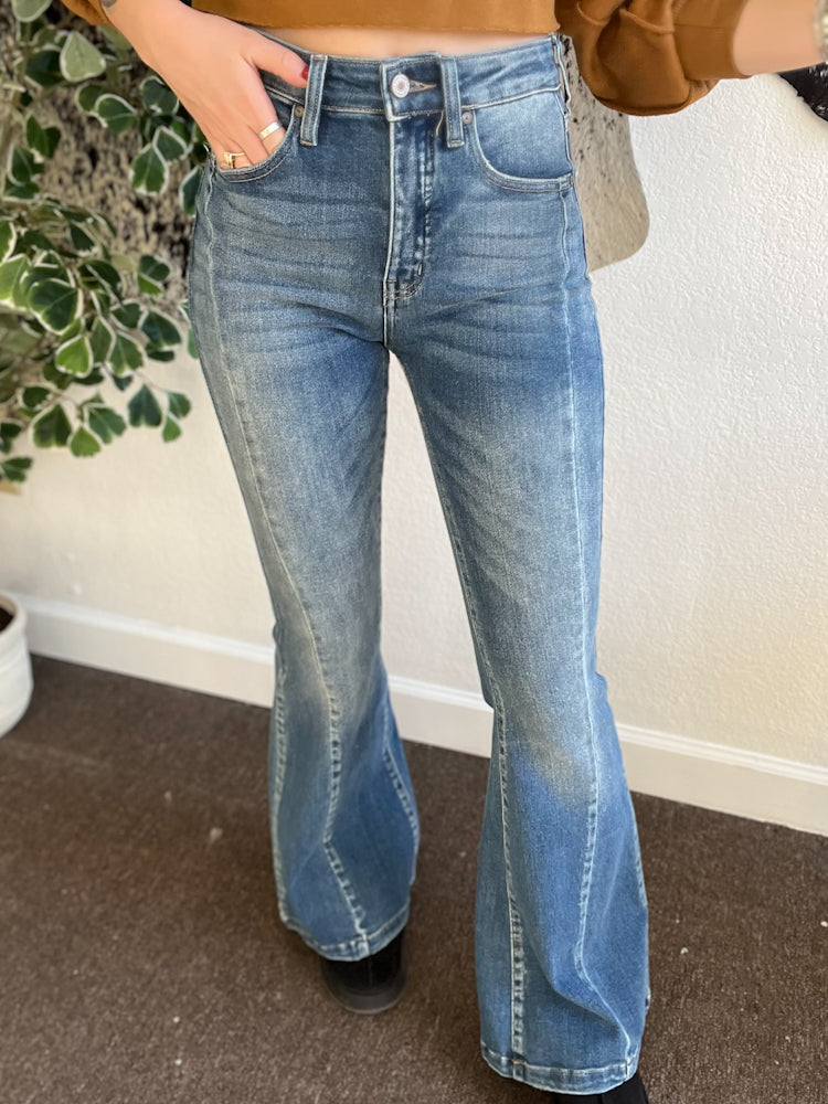 Nicole Denim Flare Jean