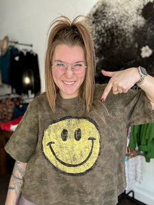 Smiley Graphic Crop