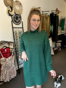 Talk Later Sweater Dress