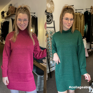 Talk Later Sweater Dress