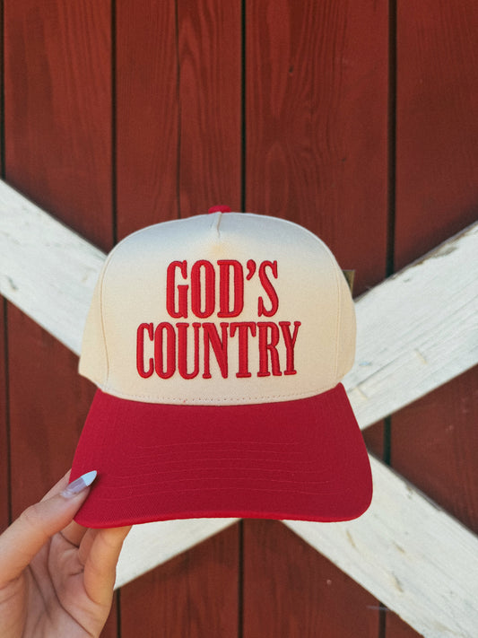 Gods Country Trucker Hat