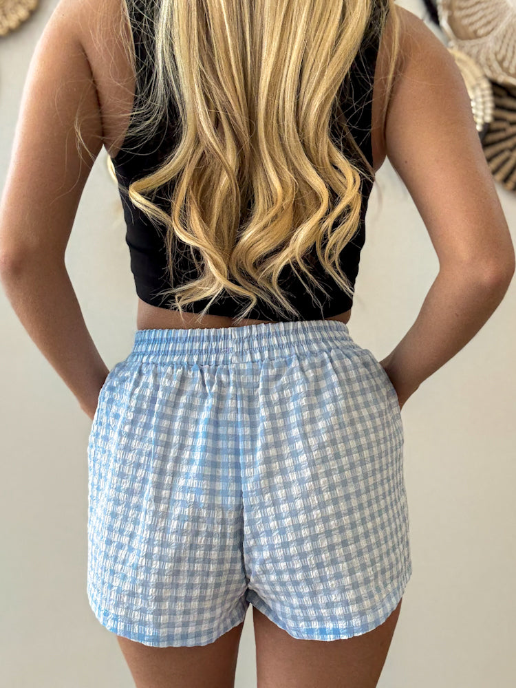 Rodeo Blues Check Short
