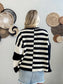 Checkmate Cozy Sweater