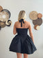 Backstage Halter Bubble Dress