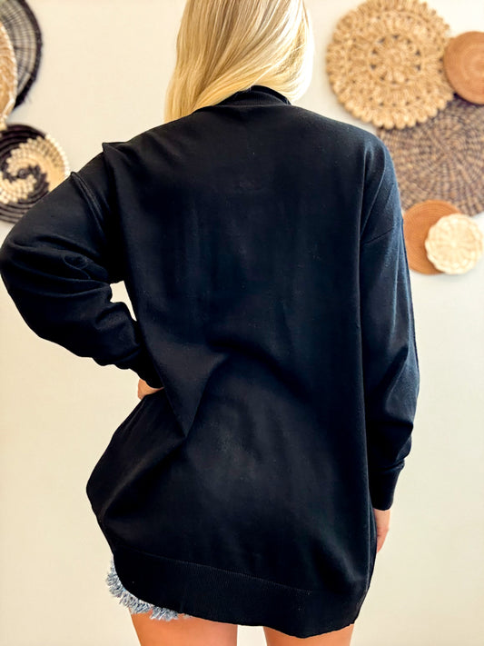 Weekend Split Sweater