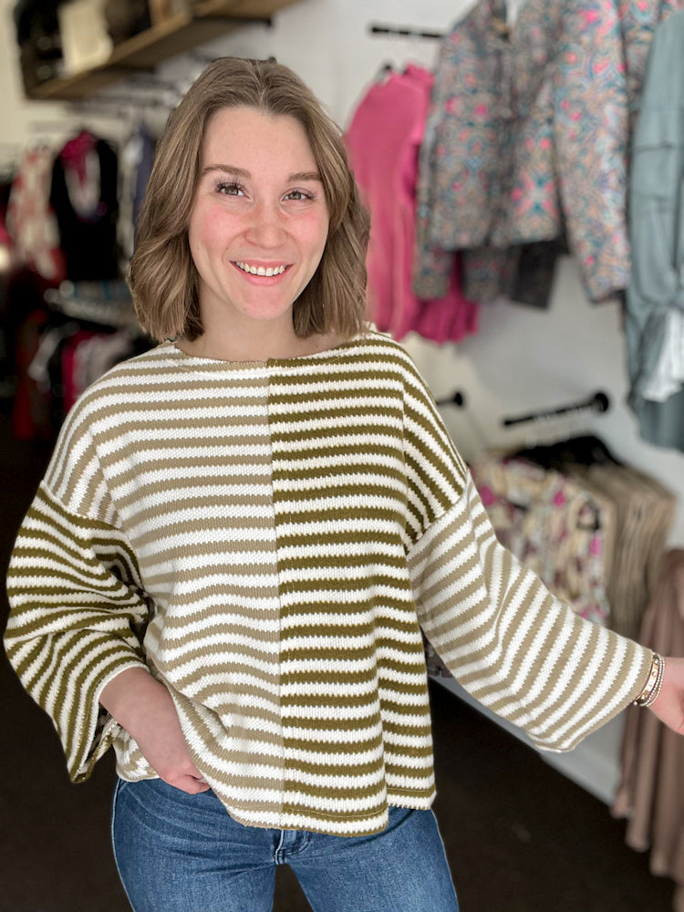 Sierra Stripe Cozy Sweater