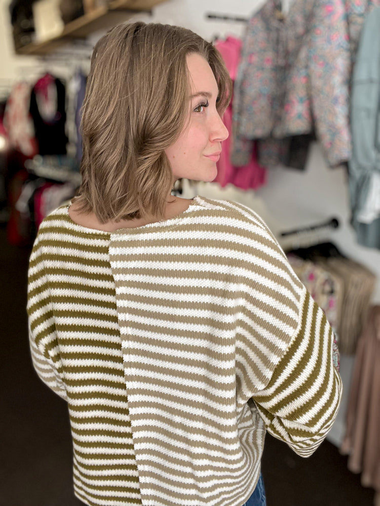 Sierra Stripe Cozy Sweater