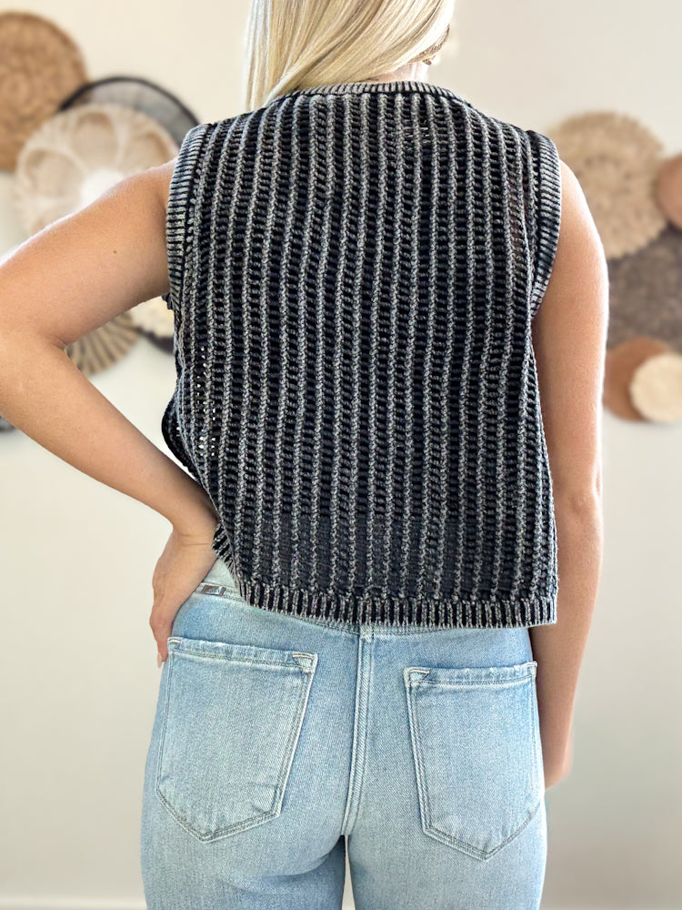 Graphite Knit Tank