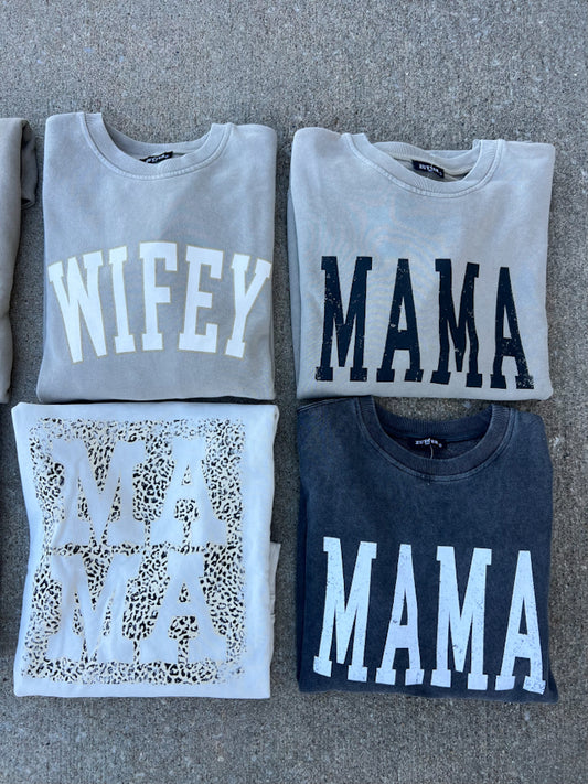 Mama Crew Neck