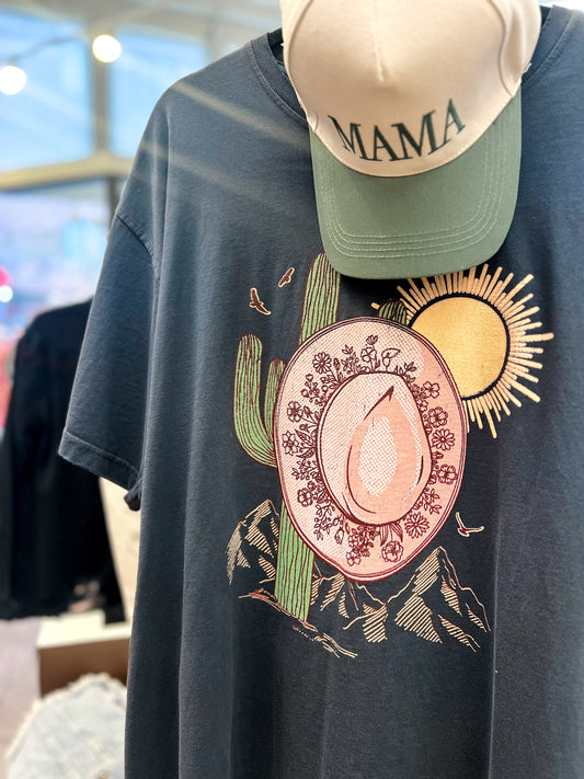 Out West Cowgirl Graphic Tee
