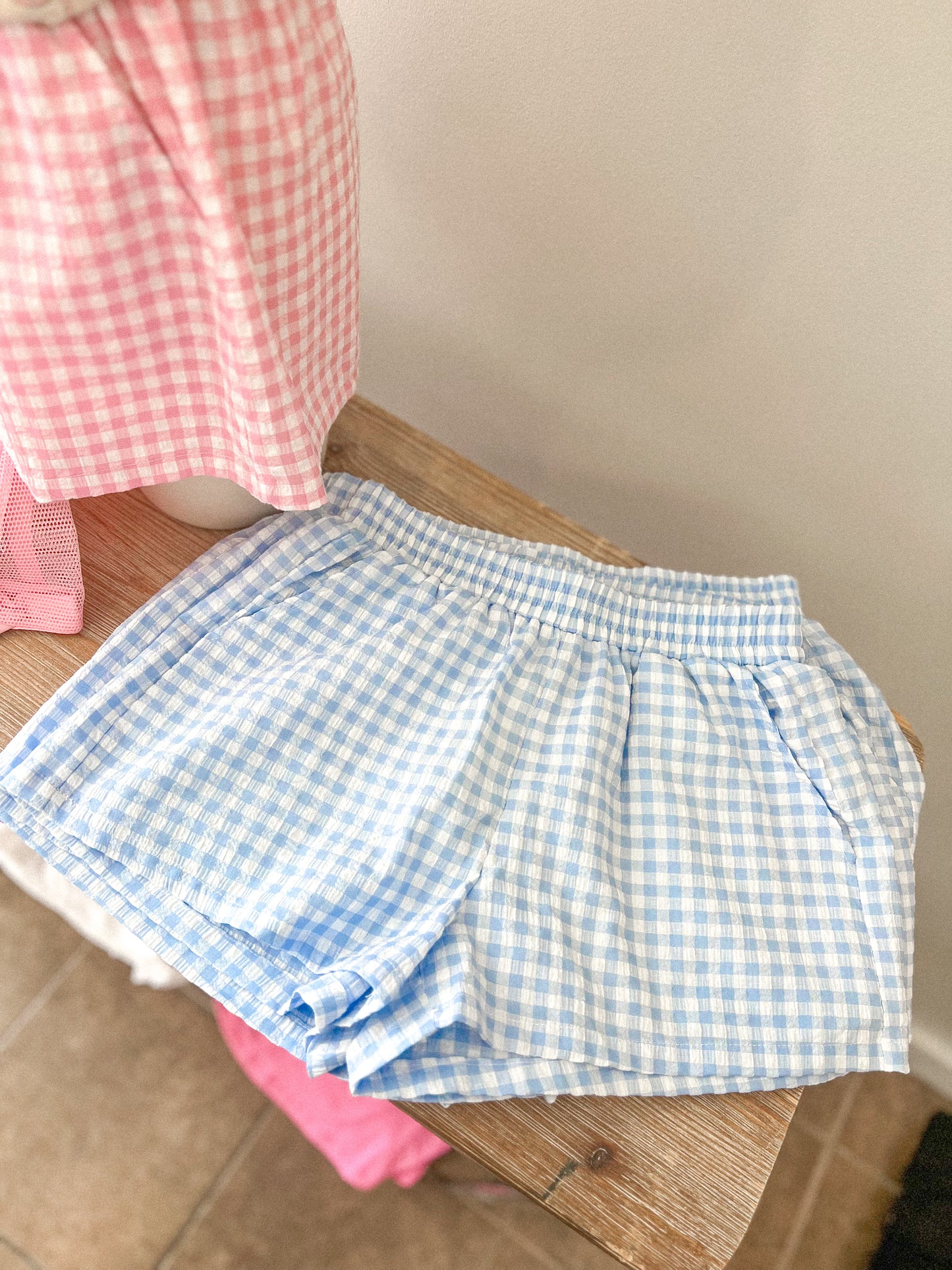Rodeo Blues Check Short