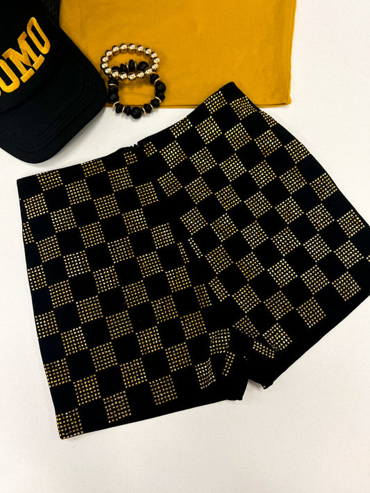 Championship Check Shorts