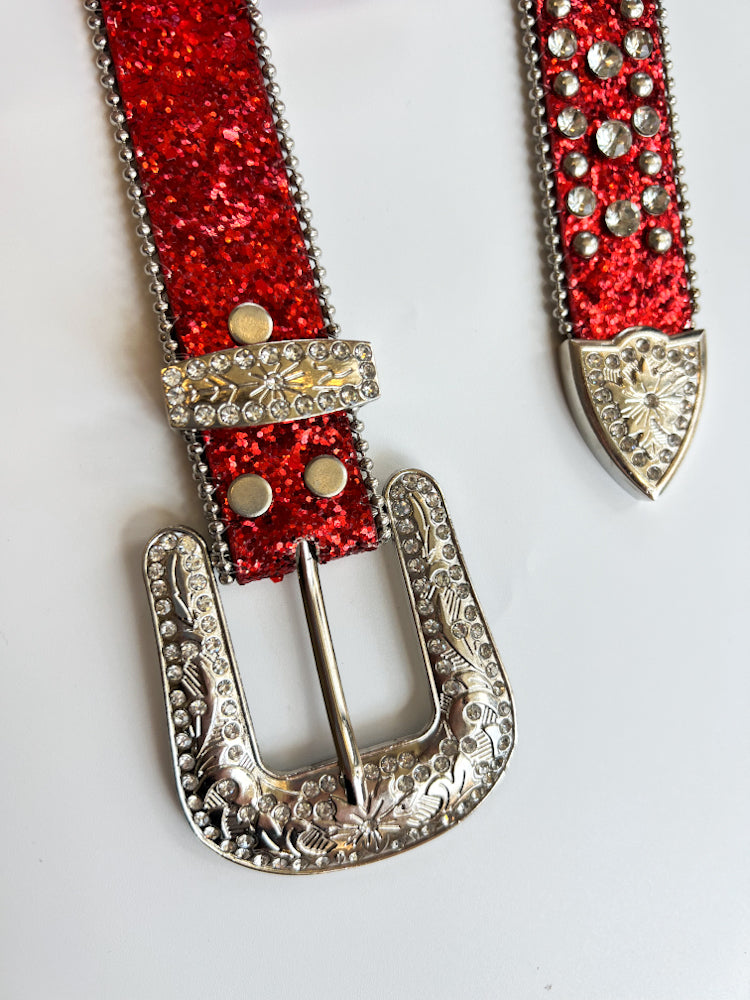 Kid's Rhinestone Cowgirl Belt