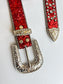 Kid's Rhinestone Cowgirl Belt