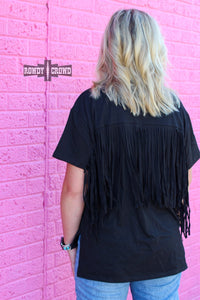Bootitude Fringe Tee