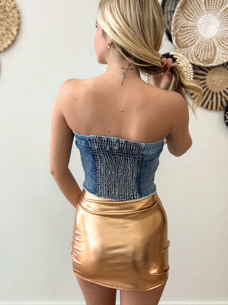 Desert Drive Denim Top