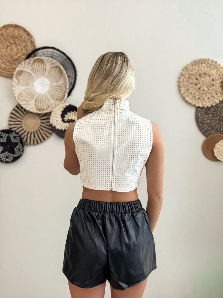 City Lights Leather Short