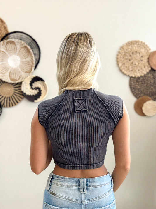 Urban Edge Ribbed Crop