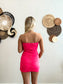 Power Play Pink Mini Dress
