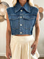 Canyon Cutoff Button Up Vest