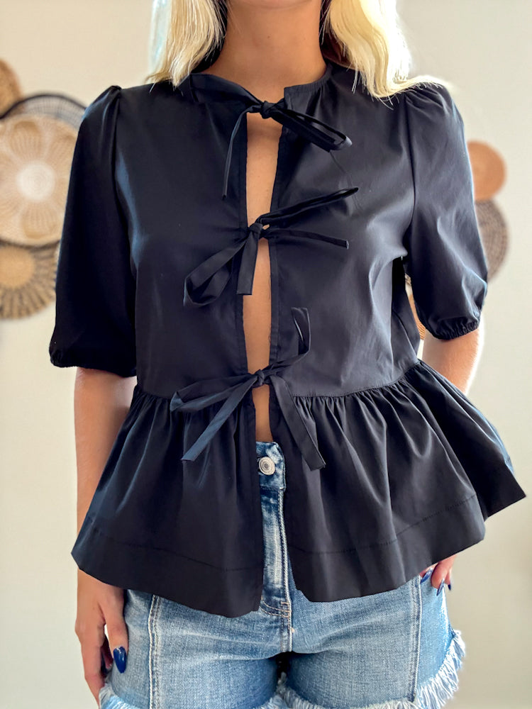 Sweet Escape Tie Top