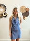 Sapphire Allure Dress