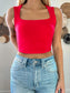 Ruby Bold Crop