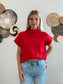 Harbor Knit Red Sweater