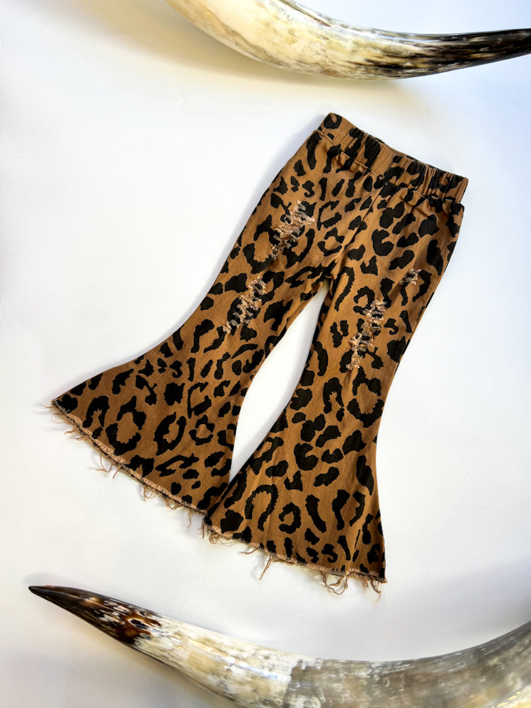Leavin' in Leopard Baby Flare