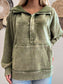 Crossroads Olive Pullover