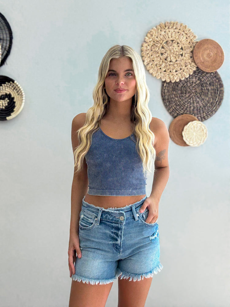 Western Breeze Denim Short