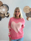 Blushin' Sweetheart Sweater