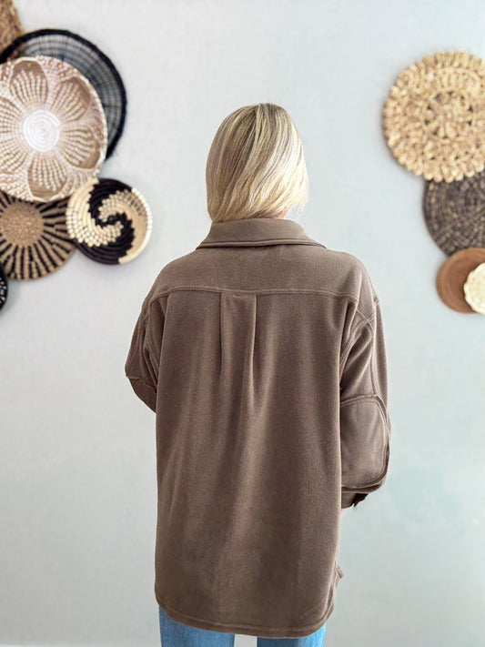 Cozy Retreat Mocha Jacket