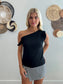 Nightfall One-Shoulder Top