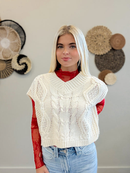 Ruby Charm Lace Top