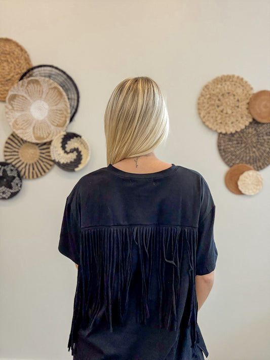 Bootitude Fringe Tee