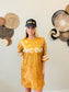 Gold Game Day Sequin Dress